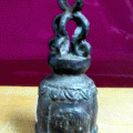 R001 д ªҧ  Bronze Bell with Ancient Elephant design