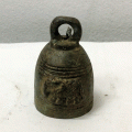 R002 д ªҧ  Bronze Bell with Ancient Elephant design