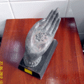 H022 ǹԴҹ ͷͧͧ Hand statue 