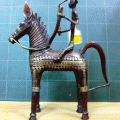 A015  ҹͧͧ Brass Horse Rider 