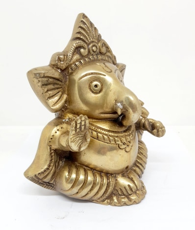 ٻҾ2 ͧԹ : PI009 оԦ ͷͧͧ Brass Ganesh