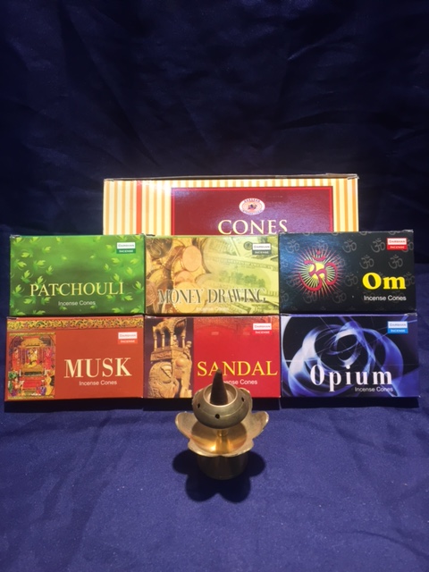 ٻҾ2 ͧԹ : K005 ҹԹ (ҹᢡ) С Indian Incense Cones (Mix smell)