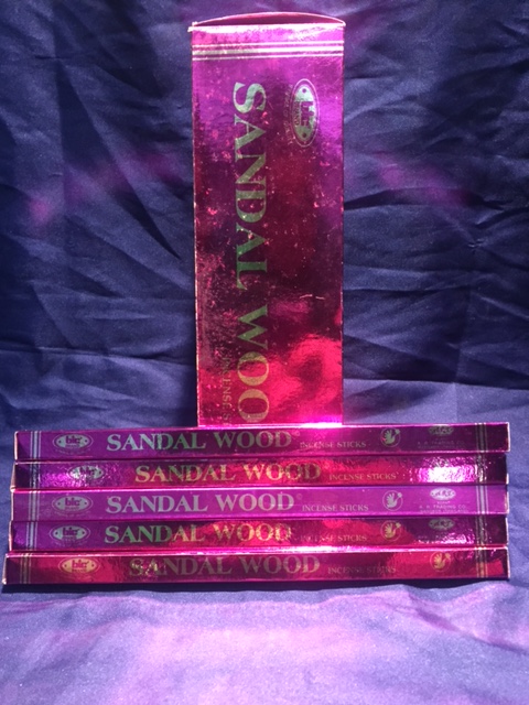 ٻҾ2 ͧԹ : T023 ٻҡԹ ѷ 9 ҹ (ٻᢡ)  Sandal wood Indian Incense Sticks