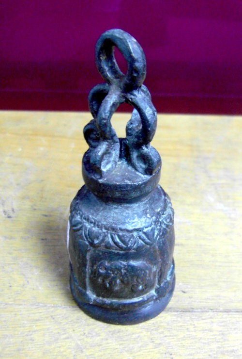 ٻҾ2 ͧԹ : R001 д ªҧ  Bronze Bell with Ancient Elephant design