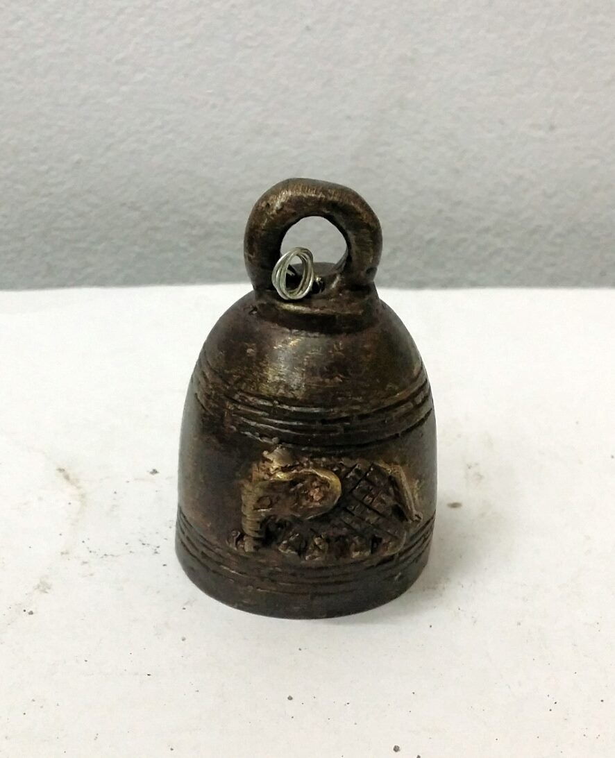 ٻҾ2 ͧԹ : R002 д ªҧ  Bronze Bell with Ancient Elephant design