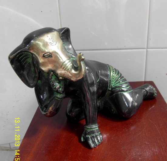 ٻҾ2 ͧԹ : PI047 оԦ ͷͧͧ Brass Ganesh 