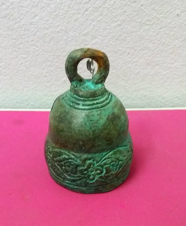 ٻҾ2 ͧԹ : R020 д ´͡  Bronze Bell with Ancient Flower design