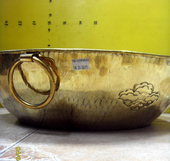 ٻҾ2 ͧԹ : B001 ҧͧͧ Brass Big Bowl