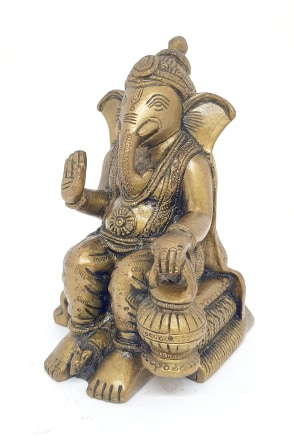 ٻҾ2 ͧԹ : PI021 оԦ ͷͧͧ Brass Ganesh 