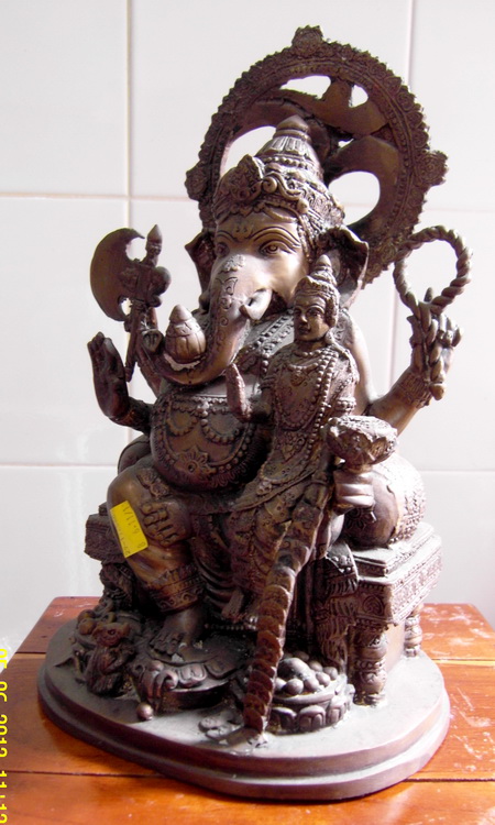 ٻҾ2 ͧԹ : PT005 оԦѡ ͷͧͧ Brass Ganesh