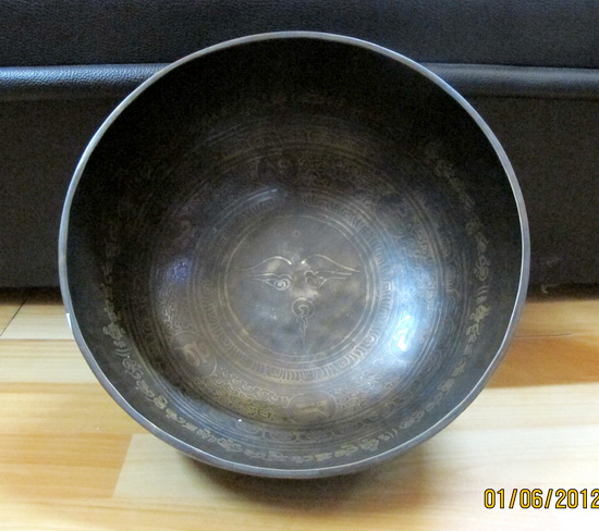 ٻҾ2 ͧԹ : S021 ѹǹͷີ 32 cm(ѹǴີ) Tibetan Singing Bowl
