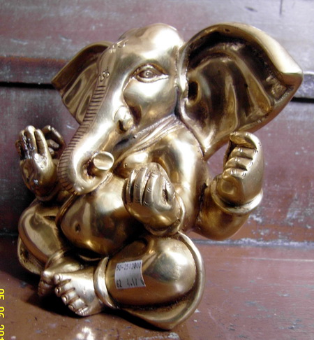 ٻҾ2 ͧԹ : PI008 оԦ ͷͧͧ Brass Ganesh