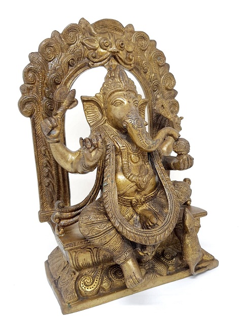 ٻҾ2 ͧԹ : PI037 оԦ ͷͧͧ Brass Ganesh 
