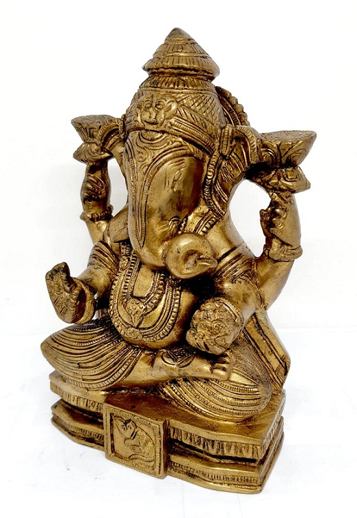 ٻҾ2 ͧԹ : PI042 оԦ ͷͧͧ Brass Ganesh 