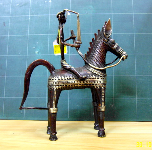 ٻҾ2 ͧԹ : A015  ҹͧͧ Brass Horse Rider 