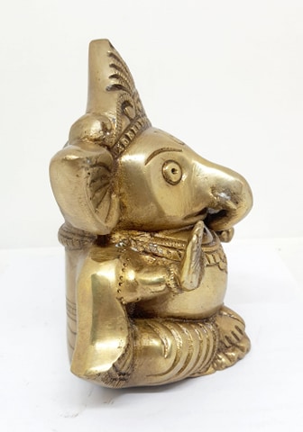 ٻҾ3 ͧԹ : PI009 оԦ ͷͧͧ Brass Ganesh