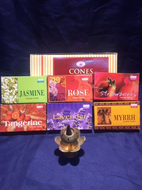 ٻҾ3 ͧԹ : K005 ҹԹ (ҹᢡ) С Indian Incense Cones (Mix smell)