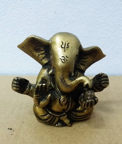 ٻҾ3 ͧԹ : PI069 оԦ ͷͧͧ Brass Ganesh 