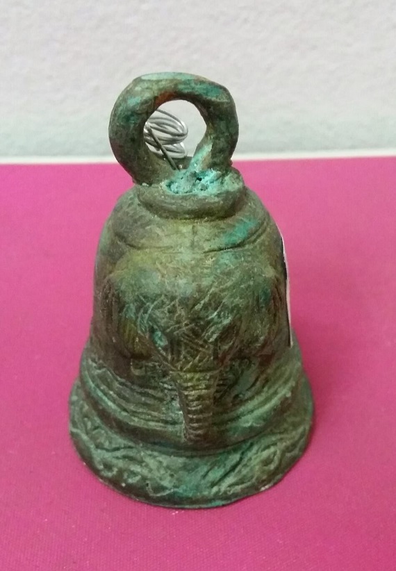 ٻҾ3 ͧԹ : R006 д Ǫҧ  Bronze Bell with Ancient Elephant design